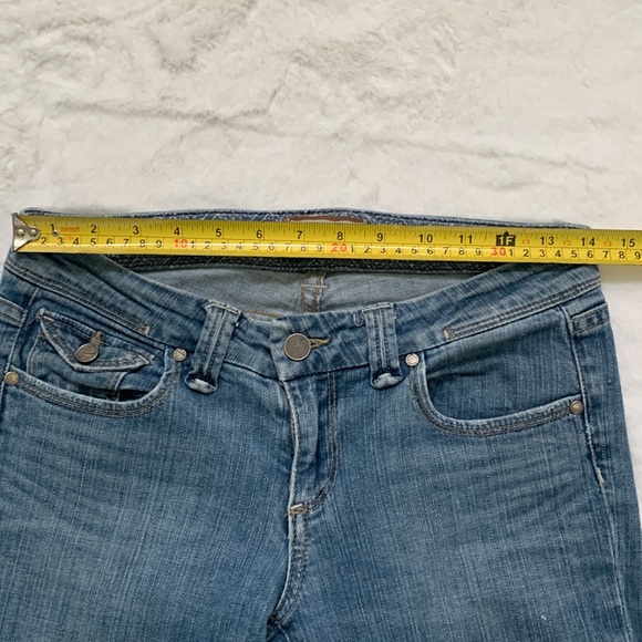 Paige Flared Lowrise Jeans - Picture 6 of 11